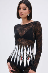 DONT GET CLOSE MIRROR BELT