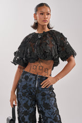 DONT GIVE UP LACE BLOUSE