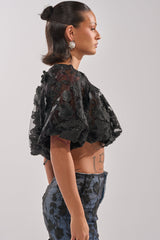 DONT GIVE UP LACE BLOUSE