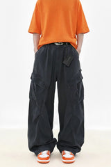 6 pocket unity cargo pants grey