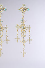 DON'T BE CROSS EARRING