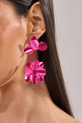 ASH FLOWER EARRING