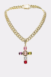 DOLCE VITA CROSS STATEMENT CHAIN