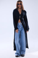 COZIEST GIRLY ZIP UP SWEATER