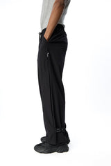 Adjustable Cargo Pants Black