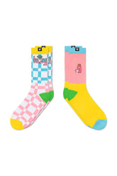 2 Pairs Bored + Games socks
