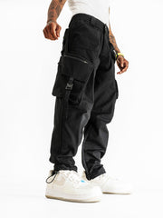Ripstop Cargo Pants Black