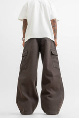 Streetwear Cargo Pants Charcoal