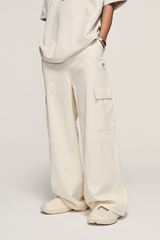 Streetwear Cargo Pants White