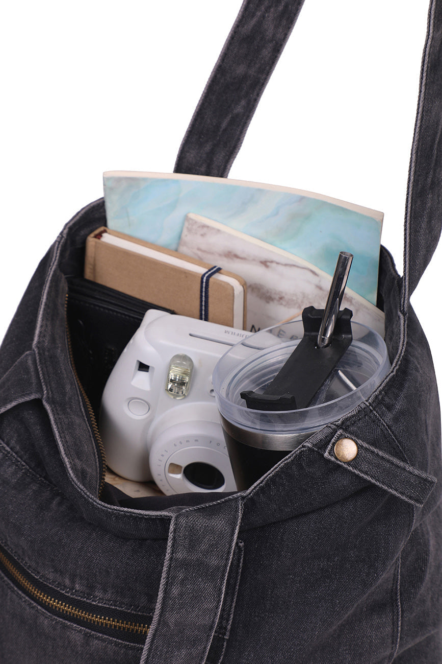 Denim Shoulder Bag