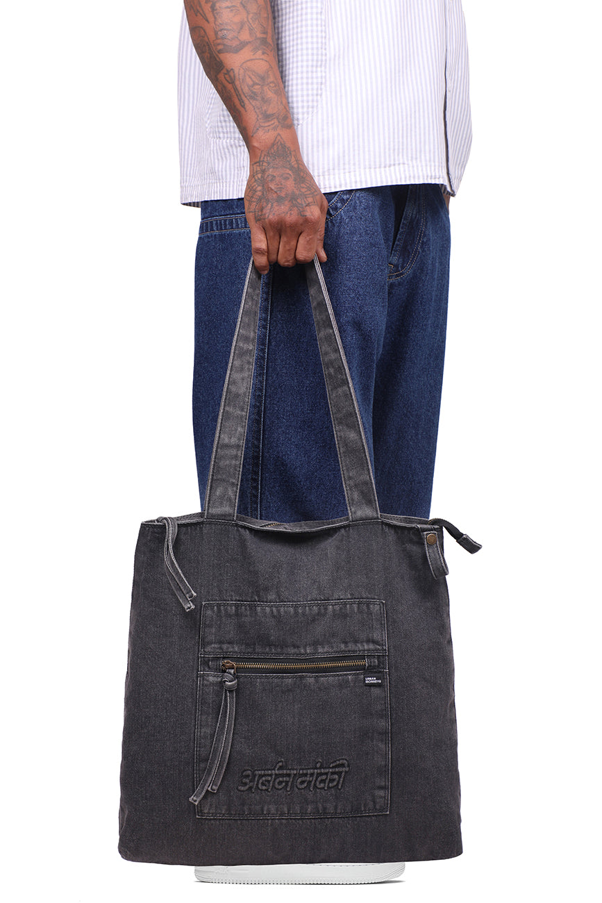 Denim Shoulder Bag