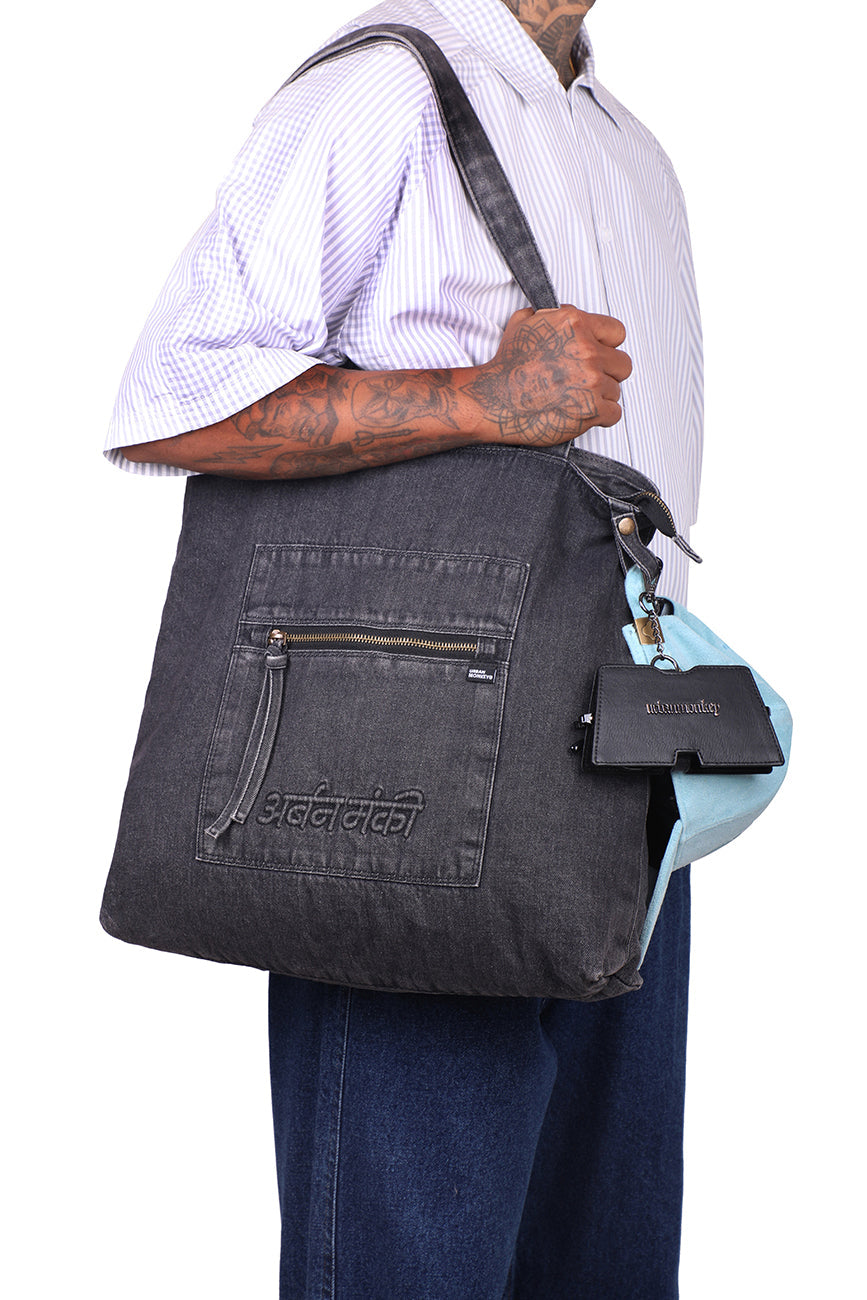 Denim Shoulder Bag